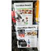 Image 3 : SHELF OF SMALL APPLIANCES - PORTABLE INDUCTION COOKTOP, SLOW COOKERS, ESPRESSO MACHINE, SANDWICH