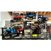 Image 1 : SHELF OF RC VEHICLES & CHILDRENS TOYS