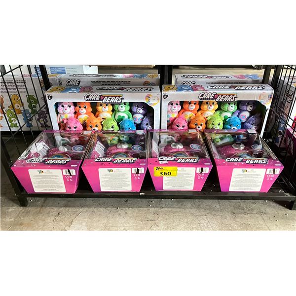 CARE BEARS SPECIAL EDITION COLLECTOR SETS & CARE BEARS CHEER BEARS
