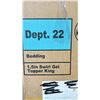 Image 2 : SWIRL GEL KING SIZE MATTRESS TOPPER