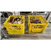 Image 1 : TWO MILK CRATES OF HAND THREADER DIE THREADS & MORE