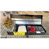Image 1 : DRILL BITS, SCREWDRIVER BITS & HOLE SAW BITS IN A METAL TRANSPORT CASE
