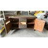 Image 2 : DARK WOODEN 2 DOOR 3 DRAWER CREDENZA