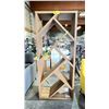 Image 1 : WOODEN SHELF - APPROX. 29 1/2"W X 14"D X 69 1/2"H
