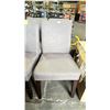 Image 2 : 4 DINING CHAIRS, BLACK STOOL & DINING CHAIR IN A BOX