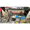 Image 2 : 2 TOOL BAGS WITH CONTENTS, ROTOZIP ANGLE GRINDER, MASTERCRAFT ANGLE GRINDER & HEAVY DUTY DRILL BITS