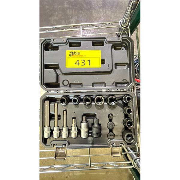 PERFORMANCE TOOL BRAKE CALIPER SOCKET SET