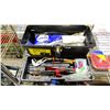 Image 5 : SHELF OF SMALL HAND TOOLS, SCREWDRIVER BITS & WELDING MAGNETS WITH RELEASE SWITCHES
