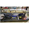 Image 1 : COLEMAN ELECTRIC PRESSURE WASHER, HOLESAWS & ASSORTED MEASURING DEVICES