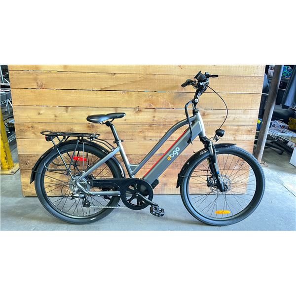EBGO CC50 8 SPEED ELECTRIC BIKE *POWERS ON/NO KEY/NO CHARGER WORKING CONDITION UNKNOWN*
