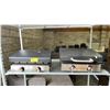 Image 1 : TWO BLACK STONE GRILLS *WORKING CONDITION UNKNOWN/MAY BE MISSING PARTS & OR PIECES*