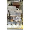Image 5 : TWO NXR STAINLESS STEEL GRILLS *WORKING CONDITION UNKNOWN/ MAY BE MISSING PARTS & OR PIECES*