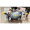 Image 2 : MASTERCRAFT 6" BENCH GRINDER MASTERCRAFT STAND, FRANKLIN ELECTRIC MOTOR & ANGLE DRILL GUIDE