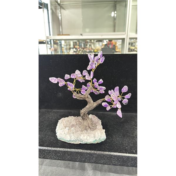 8" X 8" AMETHYST CRYSTAL TREE