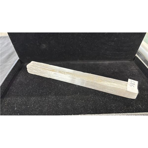 10.5" SELENITE ROUGH WAND