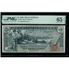 Image 1 : 1896 $1 Educational Silver Certificate PMG 65EPQ