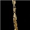 Image 3 : Huge 96.9 Gram 14 Kt Gold Plated Rope Chain