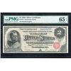 Image 1 : 1886 $2 Silver Certificate PMG 65EPQ