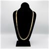 Image 1 : Sharp 42 Gram 14Kt Gold Plate Herringbone Necklace