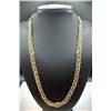 Image 1 : 51.7 Gram18K Tri-Layered Yellow Gold Plate Mariners Link Necklace