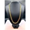 Image 3 : 51.7 Gram18K Tri-Layered Yellow Gold Plate Mariners Link Necklace