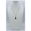 Image 3 : 18 K Gold Plate Lab Simulated Black Diamond Jewelry Set