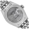 Image 1 : Rolex Ladies Quickset Silver Roman White Gold Bezel With Hidden Clasp Jubilee Ba