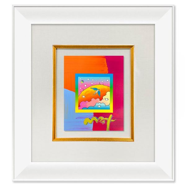 Angel with Clouds by Peter Max