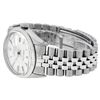 Image 6 : Rolex Mens Stainless Steel 36MM Silver Index 14K White Gold Bezel 36MM Datejust