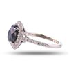 Image 2 : 3.64 ctw Fancy Black CENTER Diamond 14K White Gold Ring (4.32 ctw Diamonds)