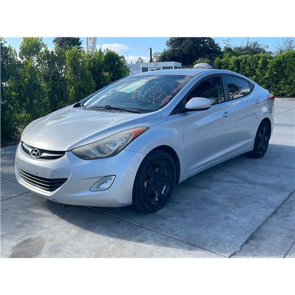 HYUN ELANTRA 2013 APP/DUP-SALV-T-SMOG