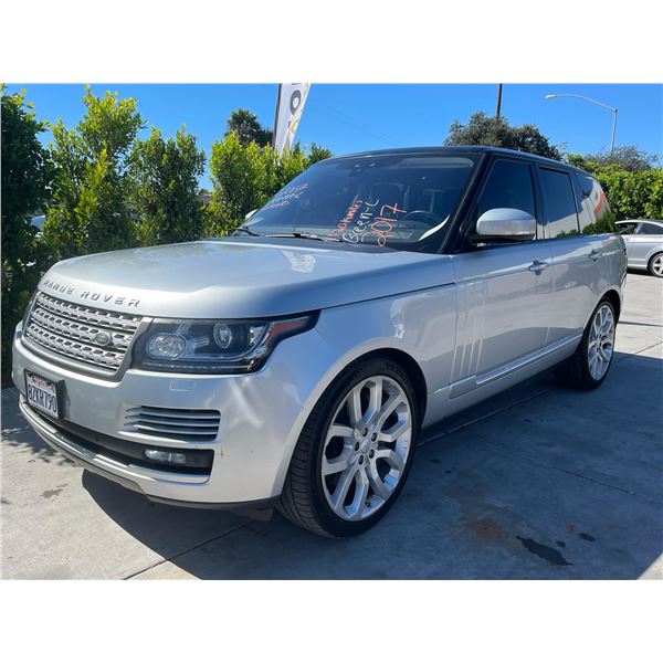 LNDR RANGE ROVER 2017 T-2 DAYS
