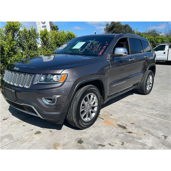 JEEP  GD CHEROKEE 2015 T-SMOG -2 DAYS