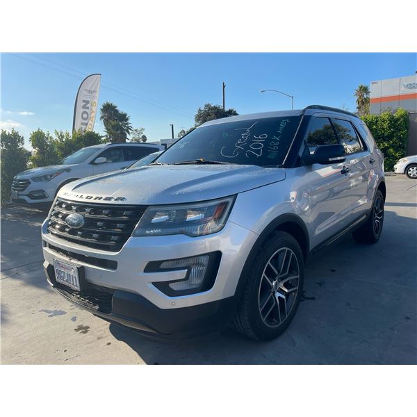 FORD  EXPLORER 2016 T-REPO 2 DAYS