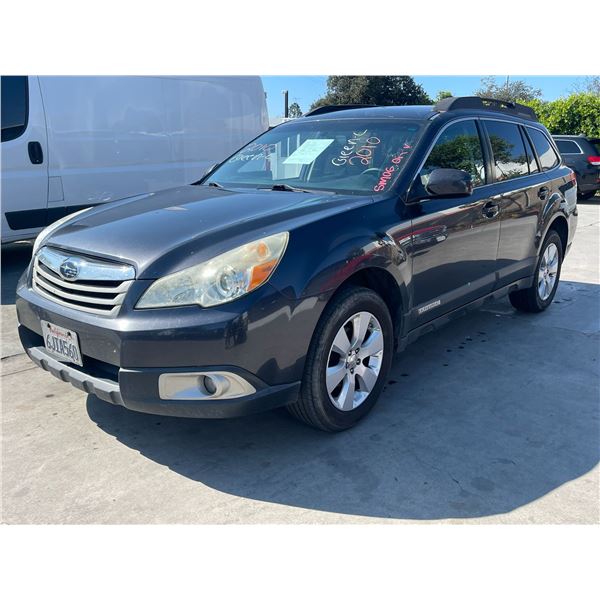 SUBA OUTBACK 2010 APPT/DUP-T SMOG