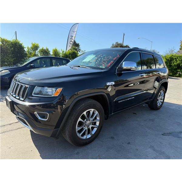 JEEP  GD CHEROKEE 2015 APPT/DUP-T SMOG
