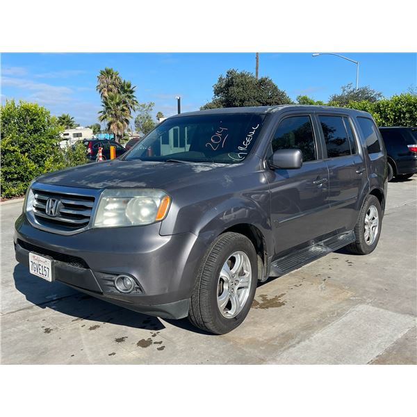 HOND PILOT 2014 T-REPO 2 DAYS