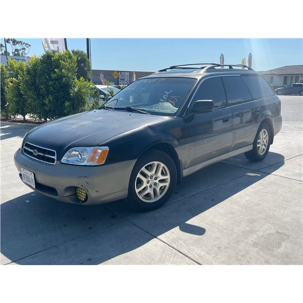 SUBA OUTBACK 2001 T-DONATION