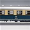 Image 8 : 3pc Vintage Marklin HO Scale DB Passenger Cars