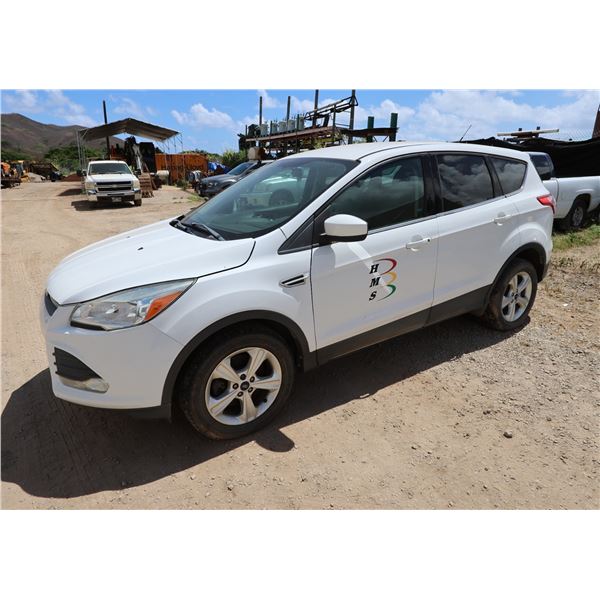 2013 Ford Escape SE EcoBoost 4WD SUV License TFT780, 143924 Miles (Starts & Runs, Needs Repair)