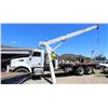 Image 1 : 2007 Peterbilt Paccar Flatbed Boom Truck Lic. 772TSY, (Starts & Runs - See Video)