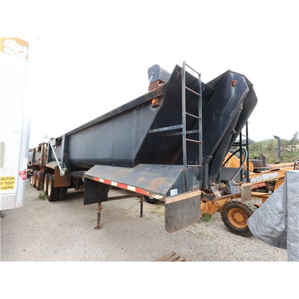 2006  WECO  DUMP TRAILER (see video)