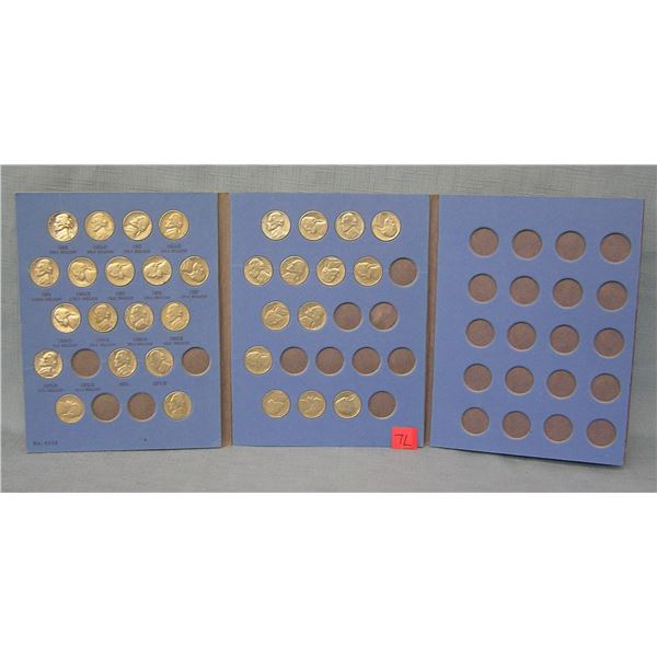 Jefferson nickle collection with booklet