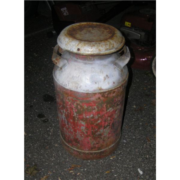 Antique milk can circa 1920s