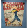 Image 1 : Baseball Tournament Riverside Park retro style sign