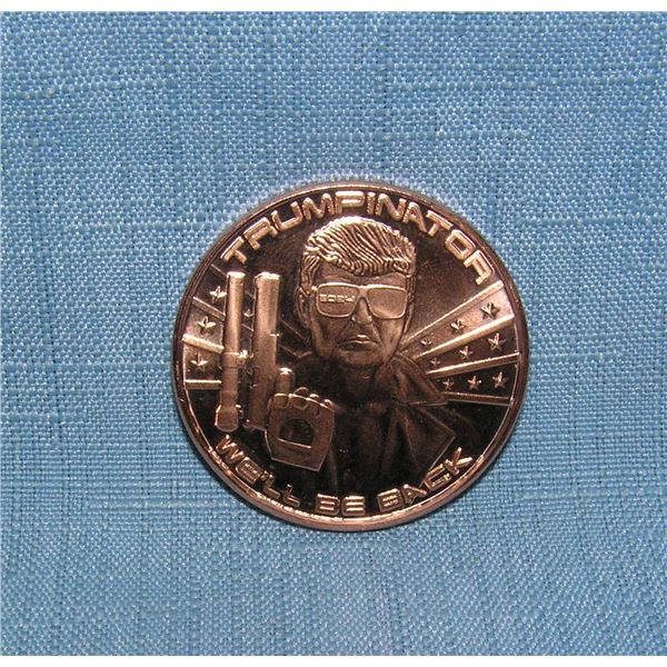 Donald Trump 1 ounce limited edition copper coin