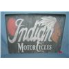 Image 1 : Indian Motorcycle retro style advertising sign printed on PVC hard board