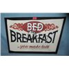 Image 1 : Bed and Breakfast You Make Both retro style sign