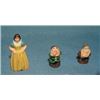Image 1 : Snow White and 2 of the 7 dwarfs Disneykins