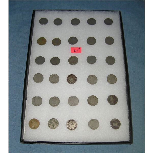 Collection of US Liberty nicles all early 1900s